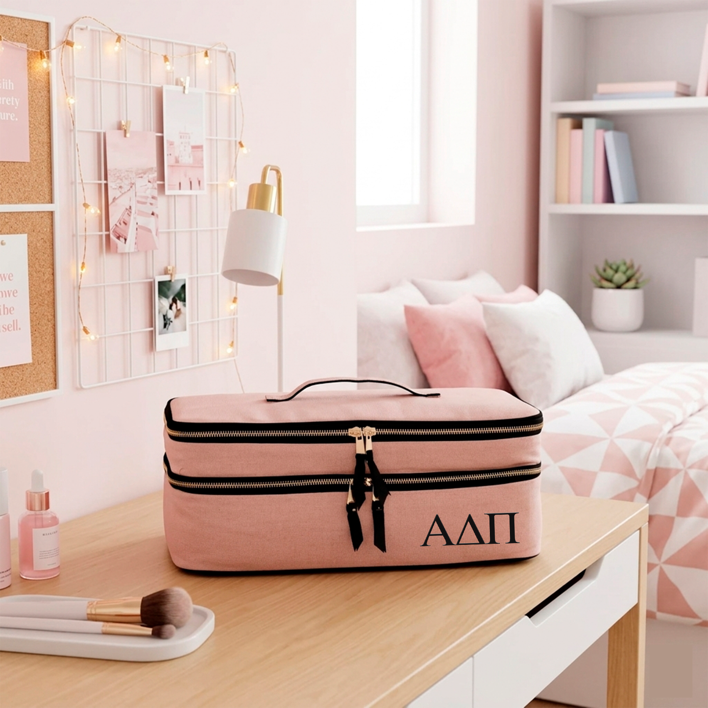 Alpha Delta Pi Signature Hair Tool Case