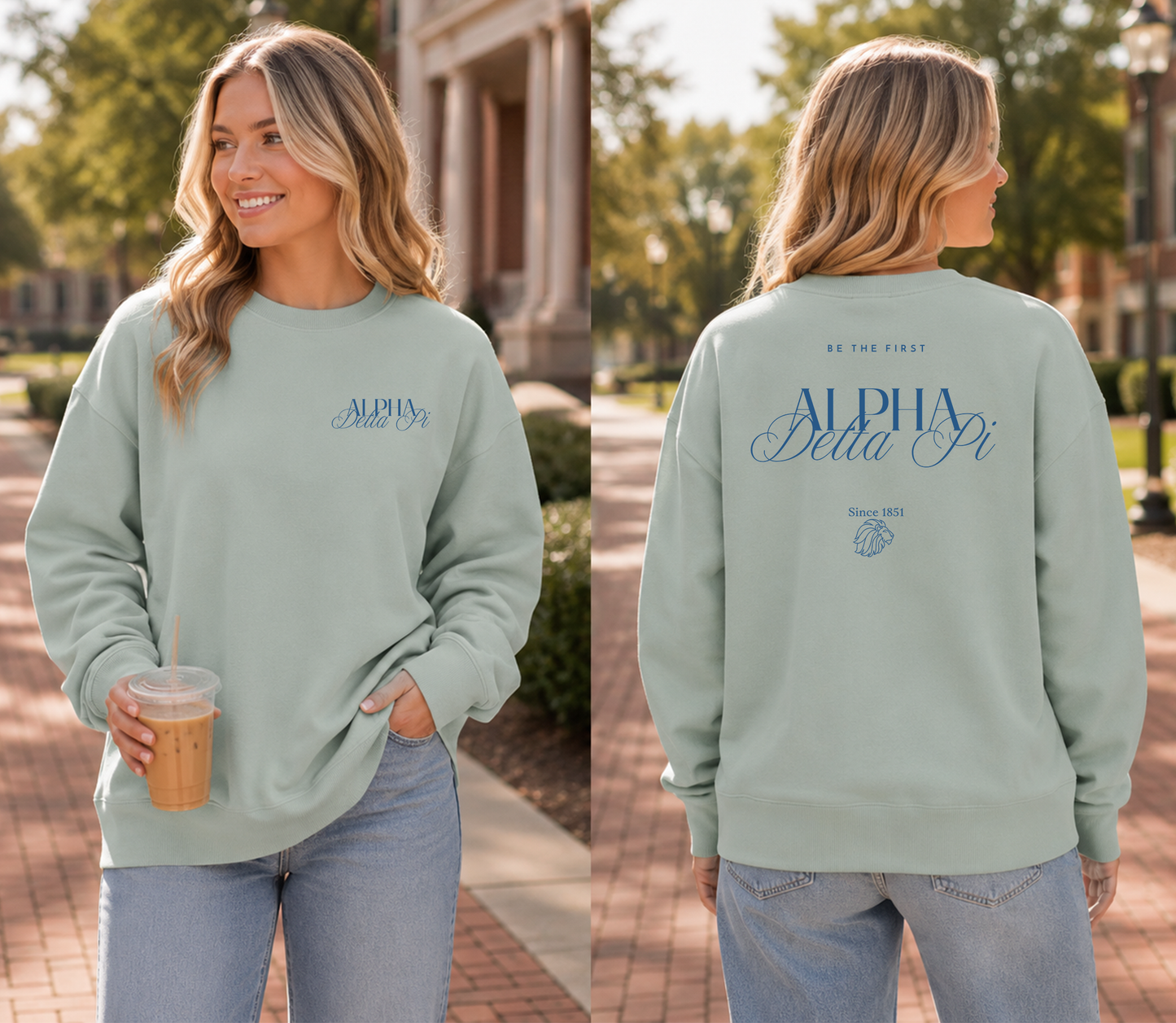 Alpha Delta Pi Classic Crewneck