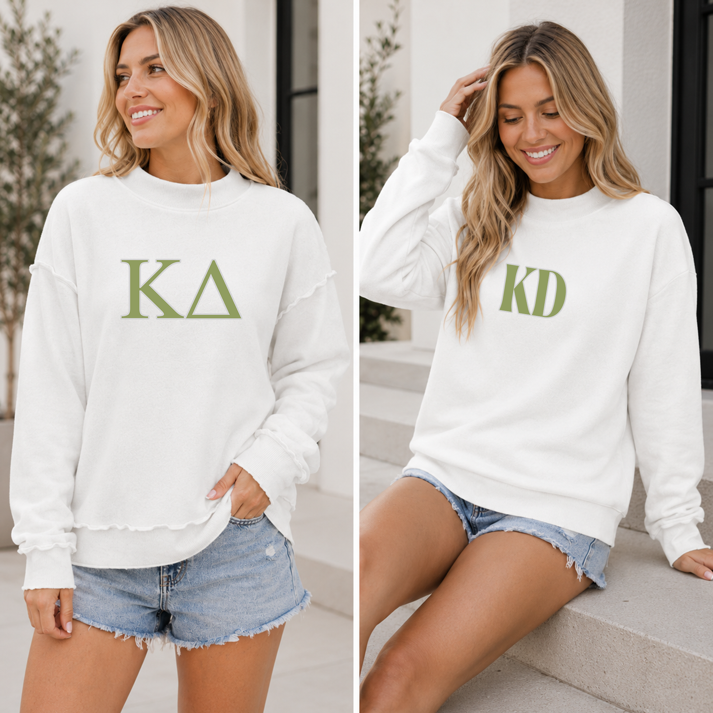 Kappa Delta Dual Mockneck - Social Design