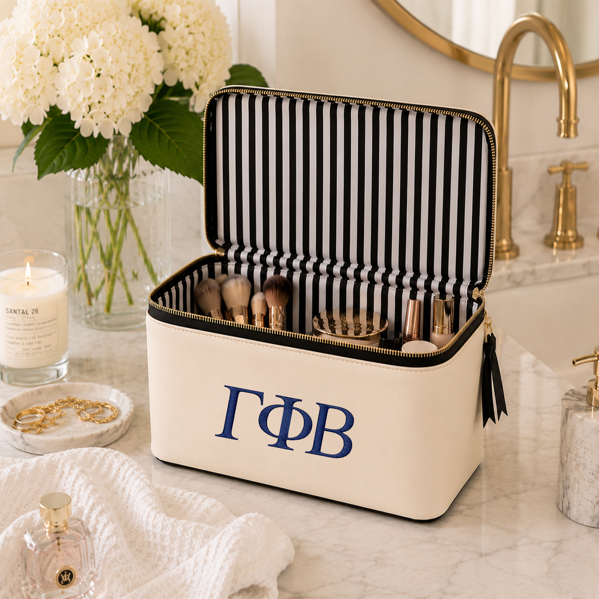 Gamma Phi Beta Classic Cosmetic Case