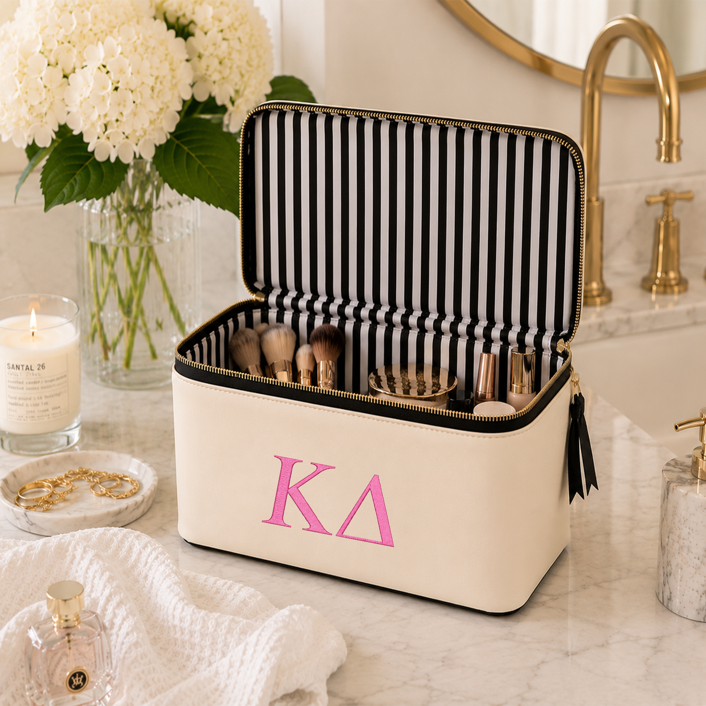Kappa Delta Classic Cosmetic Case