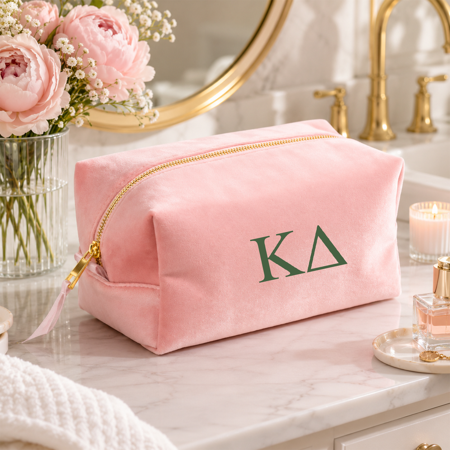 Kappa Delta Luxe Cosmetic Case