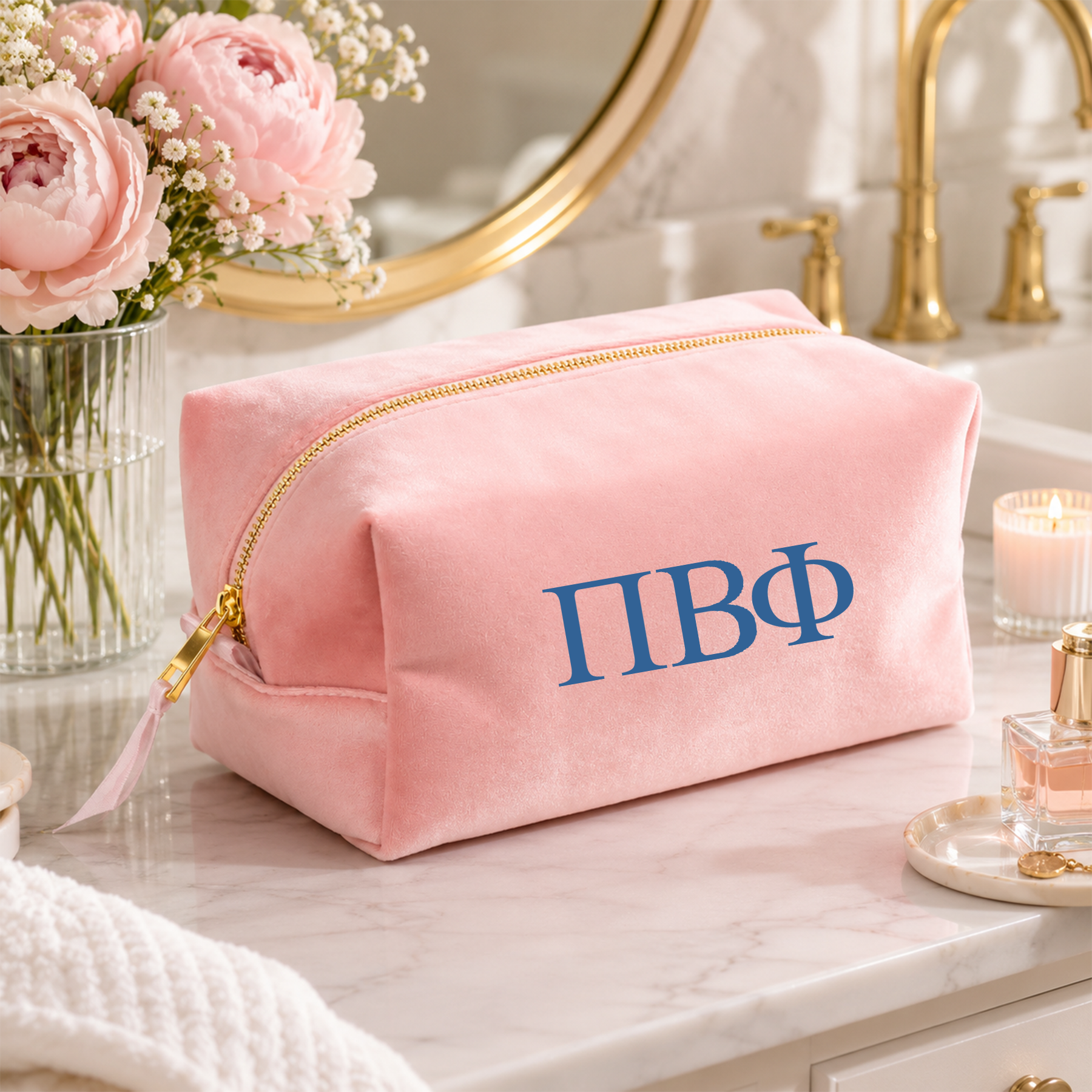 Pi Beta Phi Luxe Cosmetic Case